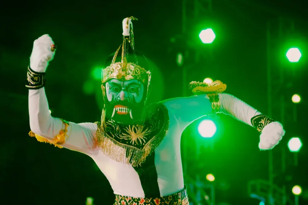 Warrior Stage Performance
